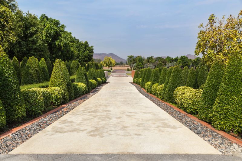Shrubs with Symmetrical Shape